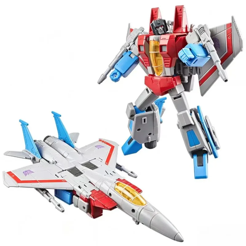 Фото В наличии: Игрушки-трансформеры Hasbro SS86 Movie 40th Anniversary Starscream V Level, подвижная модель робота-куклы, коллекционная игрушка, подарок. №3