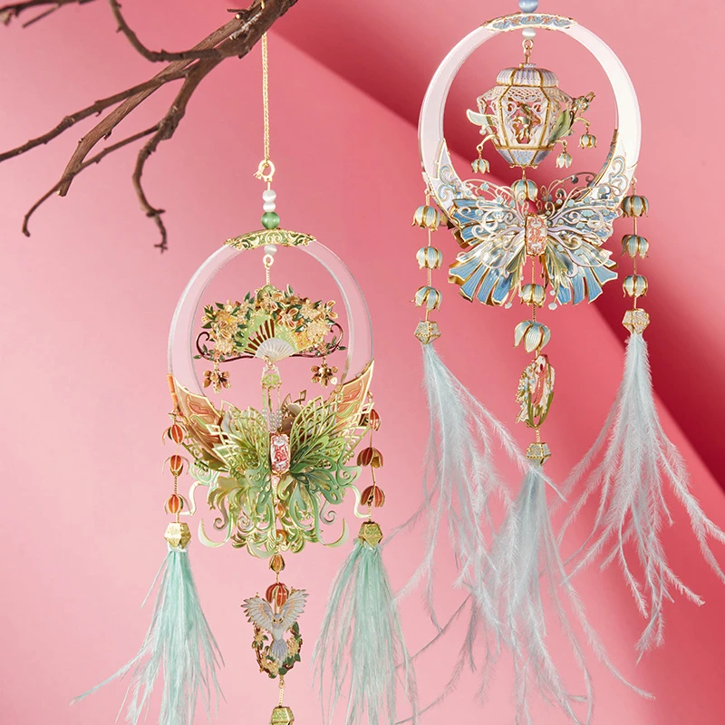 3D металлический Пазл Молитва за благословения молитвенная бижутерия в китайском