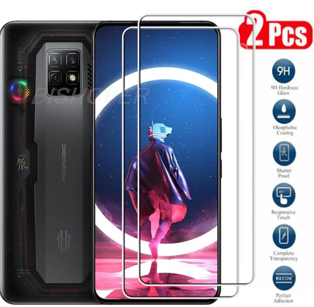 Закаленное стекло для ZTE Nubia Red Magic 7S 7 Pro 6,8 дюймов, защитная пленка для экрана RedMagic 7Pro Magic7, стекло для телефона