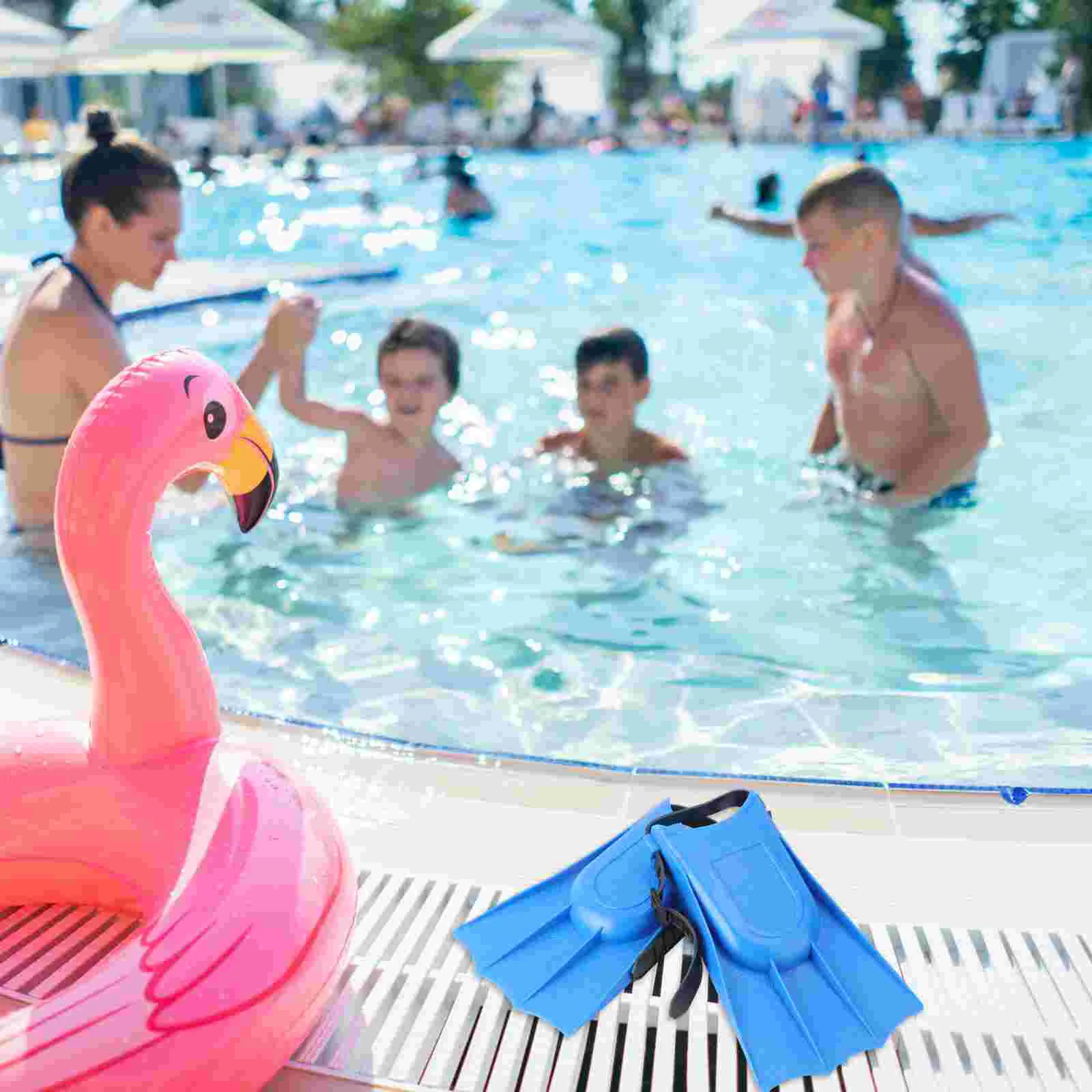 Детские ласты для плавания и дайвинга подводного регулируемое оборудование