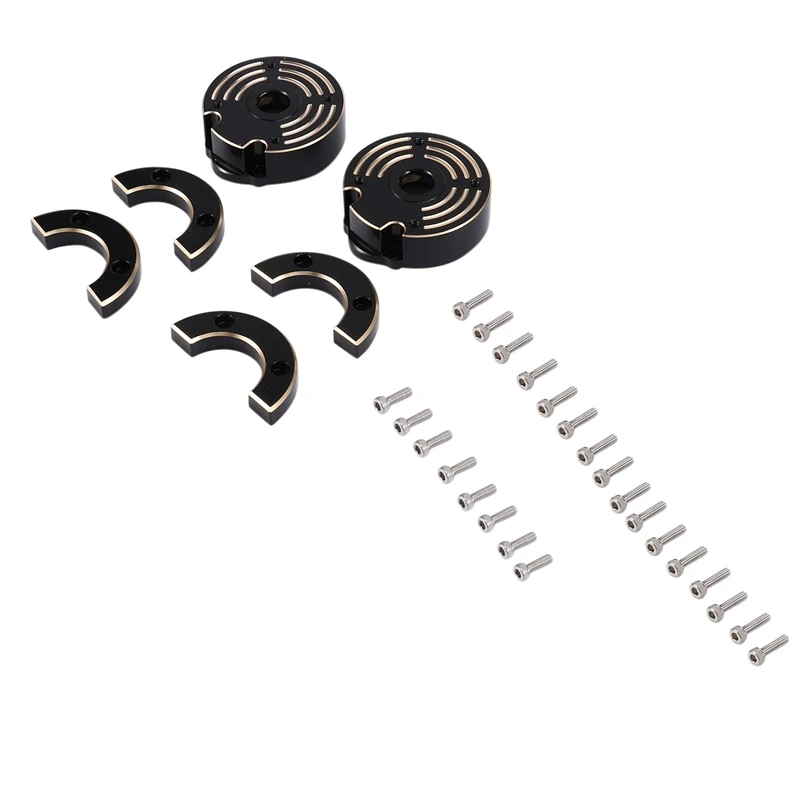 

256G Heavy Brass Counterweight Portal Drive Housing Steering For 1/10 RC Crawler Car Traxxas TRX4 TRX6 Upgrade Parts