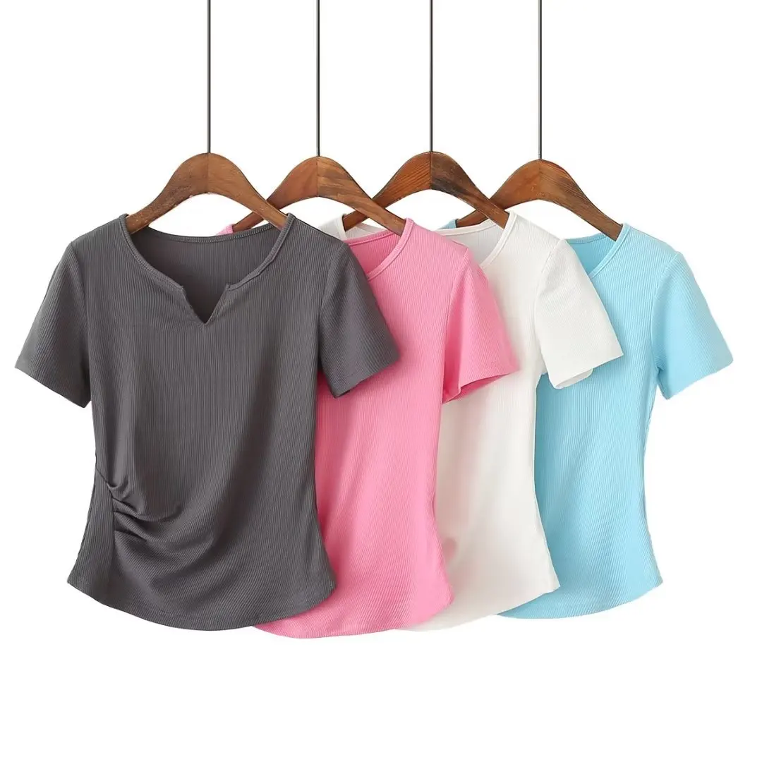 

Блузка женская из полиэстера, весна-лето, 2023