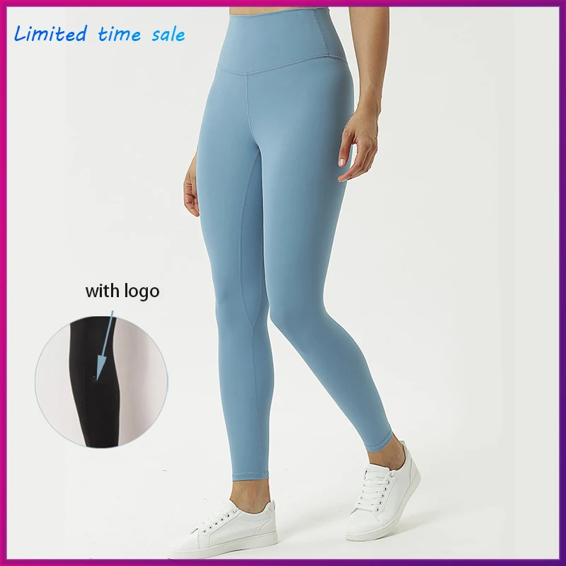 

Seamless Limited Time Hot Sale With Logo Fitness Leggings Women 24 Colors Running High Waist Yoga Pants Breathable Sports Pants