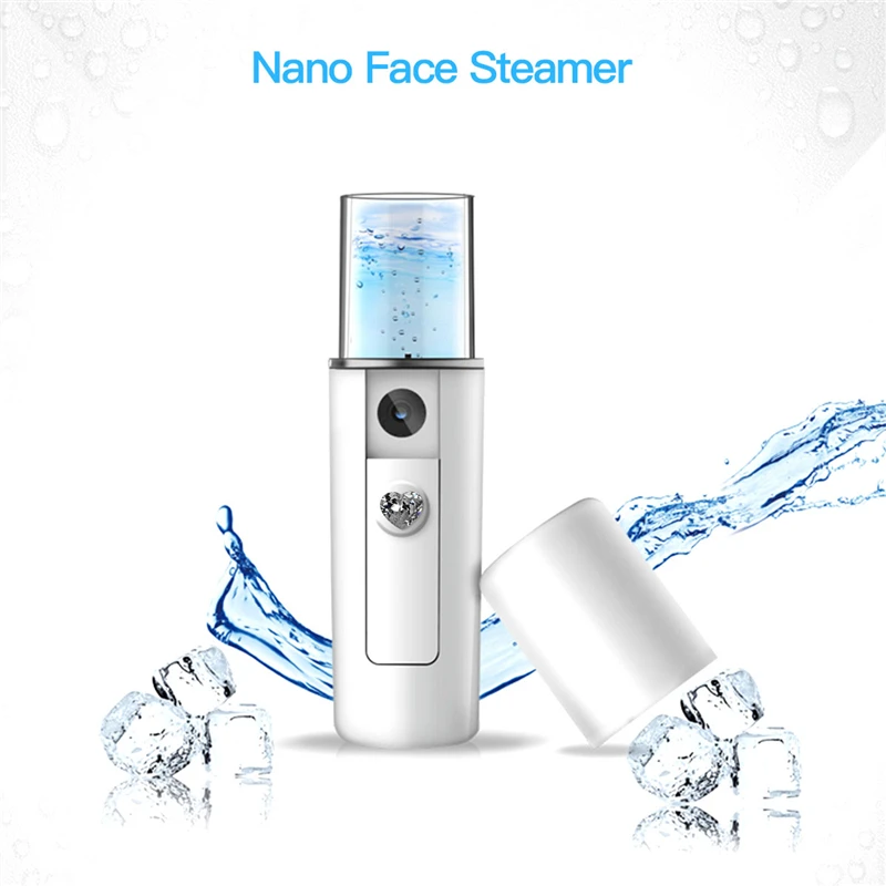 20ML Face Steamer Portable Nano Facial Humidifier Mist Maker Moisturizing Sprayer USB Rechargeable Skin Nebulizer Beauty Tool
