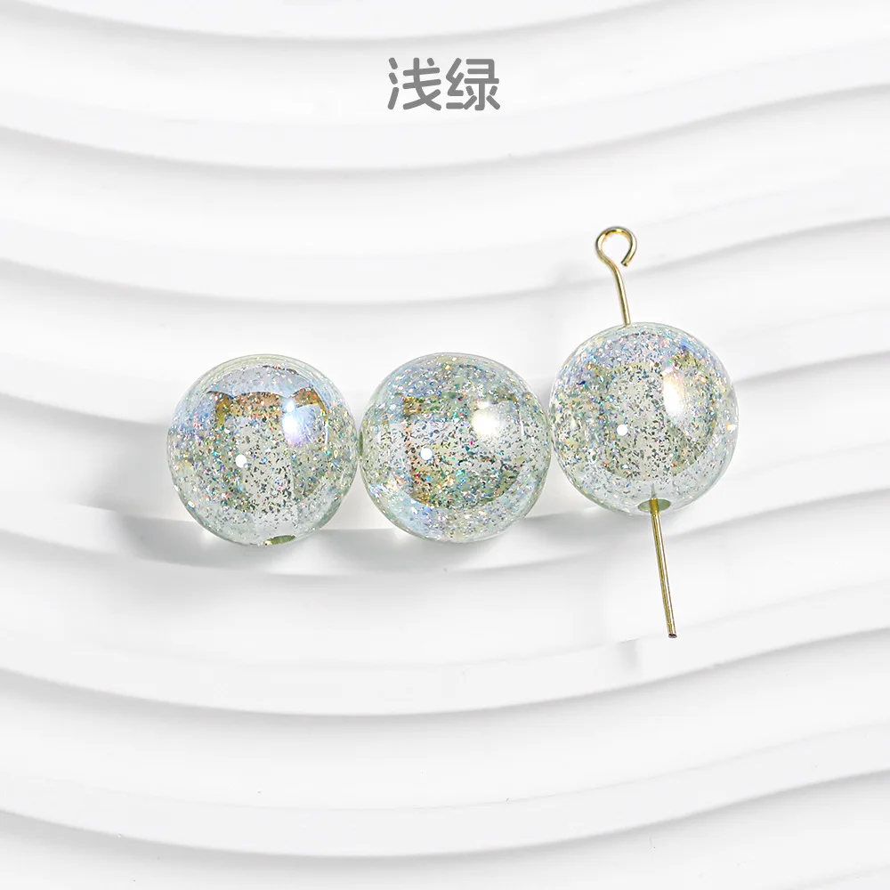 Бусины из смолы для браслетов ожерелий сумок цепочек 8 мм 10 12 16