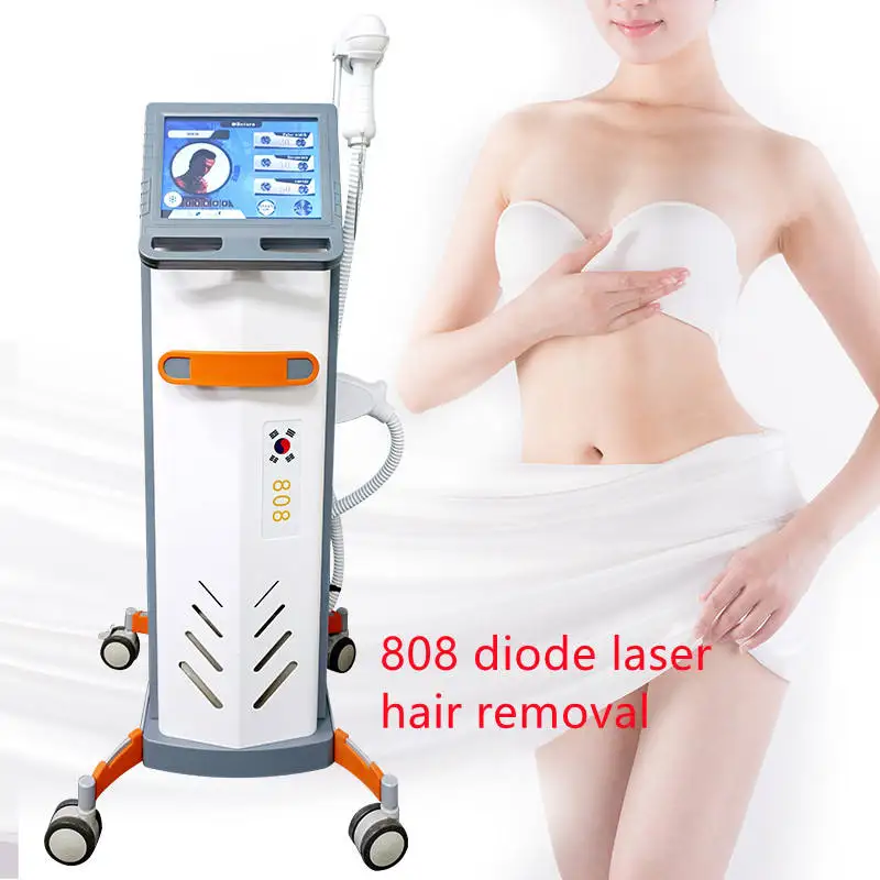 

Hot Sale New 755 808 1064nm 3 Wavelength 1200W Diode Hair Removal Machine Cooling Head Painless Fast Permanent Epilator With CE