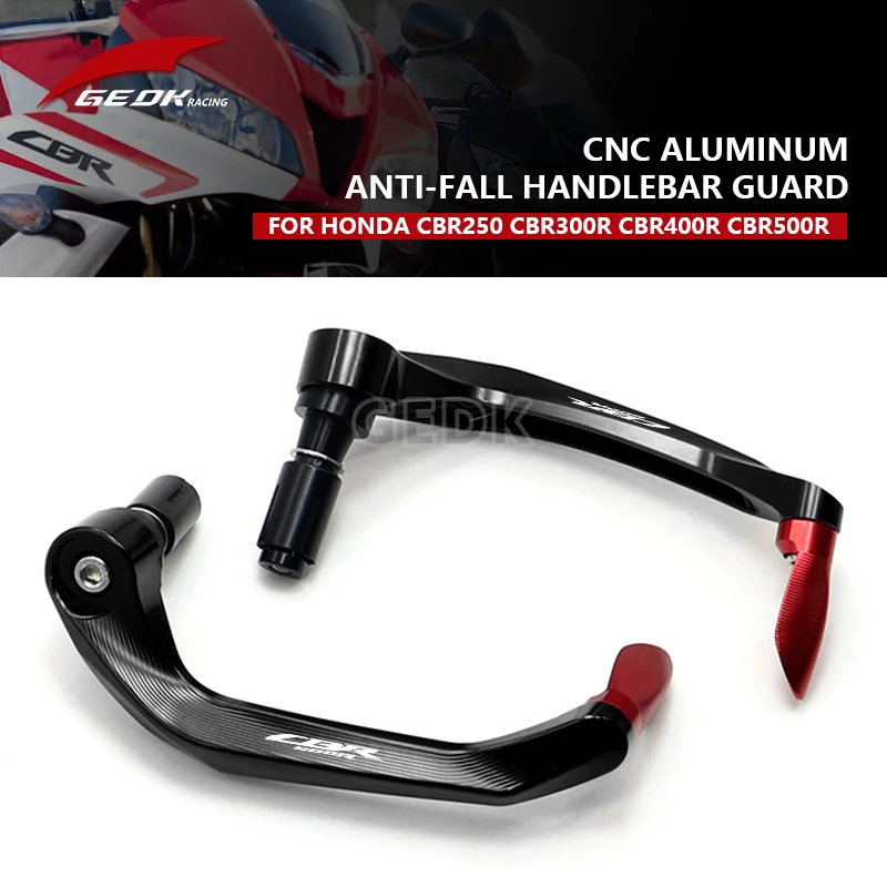 

Motorcycle Handle Guard Modified CNC Aluminum Accessories For Honda CBR 250 300R 400R 500R CBR500R Professional Racing Handguard