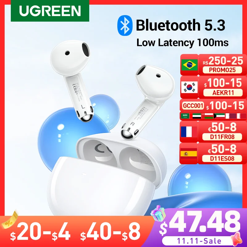 ΠΠ°ΡΡΠ½ΠΈΠΊΠΈ-Π²ΠΊΠ»Π°Π΄ΡΡΠΈ UGREEN HiTune H5 TWS, Π±Π΅ΡΠΏΡΠΎΠ²ΠΎΠ΄Π½ΡΠ΅ TWS Π½Π°ΡΡΠ½ΠΈΠΊΠΈ Ρ Π΄Π²ΠΎΠΉΠ½ΡΠΌ ΠΌΠΈΠΊΡΠΎΡΠΎΠ½ΠΎΠΌ, Ρ ΡΡΠΌΠΎΠΏΠΎΠ΄Π°Π²Π»Π΅Π½ΠΈΠ΅ΠΌ ΠΠ°ΡΡΠ½ΠΈΠΊΠΈ-Π²ΠΊΠ»Π°Π΄ΡΡΠΈ UGREEN HiTune H5 TWS, Π±Π΅ΡΠΏΡΠΎΠ²ΠΎΠ΄Π½ΡΠ΅ TWS Π½Π°ΡΡΠ½ΠΈΠΊΠΈ Ρ Π΄Π²ΠΎΠΉΠ½ΡΠΌ ΠΌΠΈΠΊΡΠΎΡΠΎΠ½ΠΎΠΌ, Ρ ΡΡΠΌΠΎΠΏΠΎΠ΄Π°Π²Π»Π΅Π½ΠΈΠ΅ΠΌ