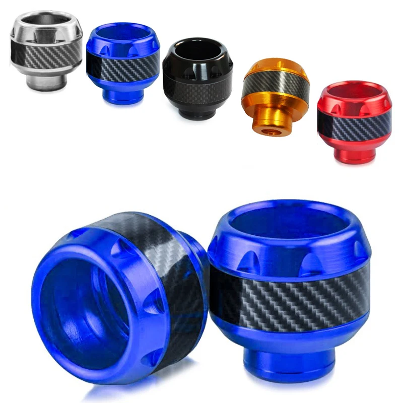 

Аксессуары для модификации электромобиля спортивного автомобиля из алюминиевого сплава цветная передняя вилка из углеродного волокна Противоударная