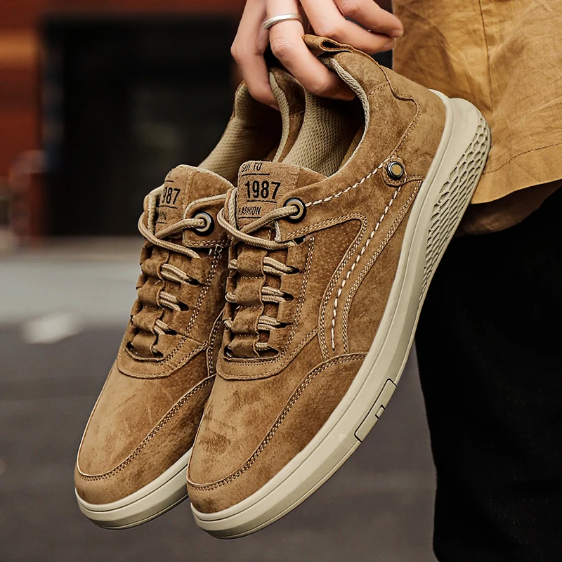 

2022 Men's Comfortable Breathable Casual Shoes Large Size Men's Shoes Business Men's Shoes 38-47