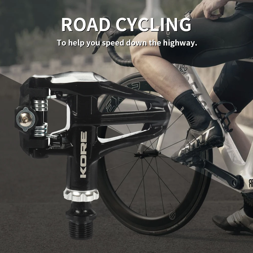 Педали для шоссейного велосипеда самоблокирующиеся подходят Shimano Look KEO Cleat 2