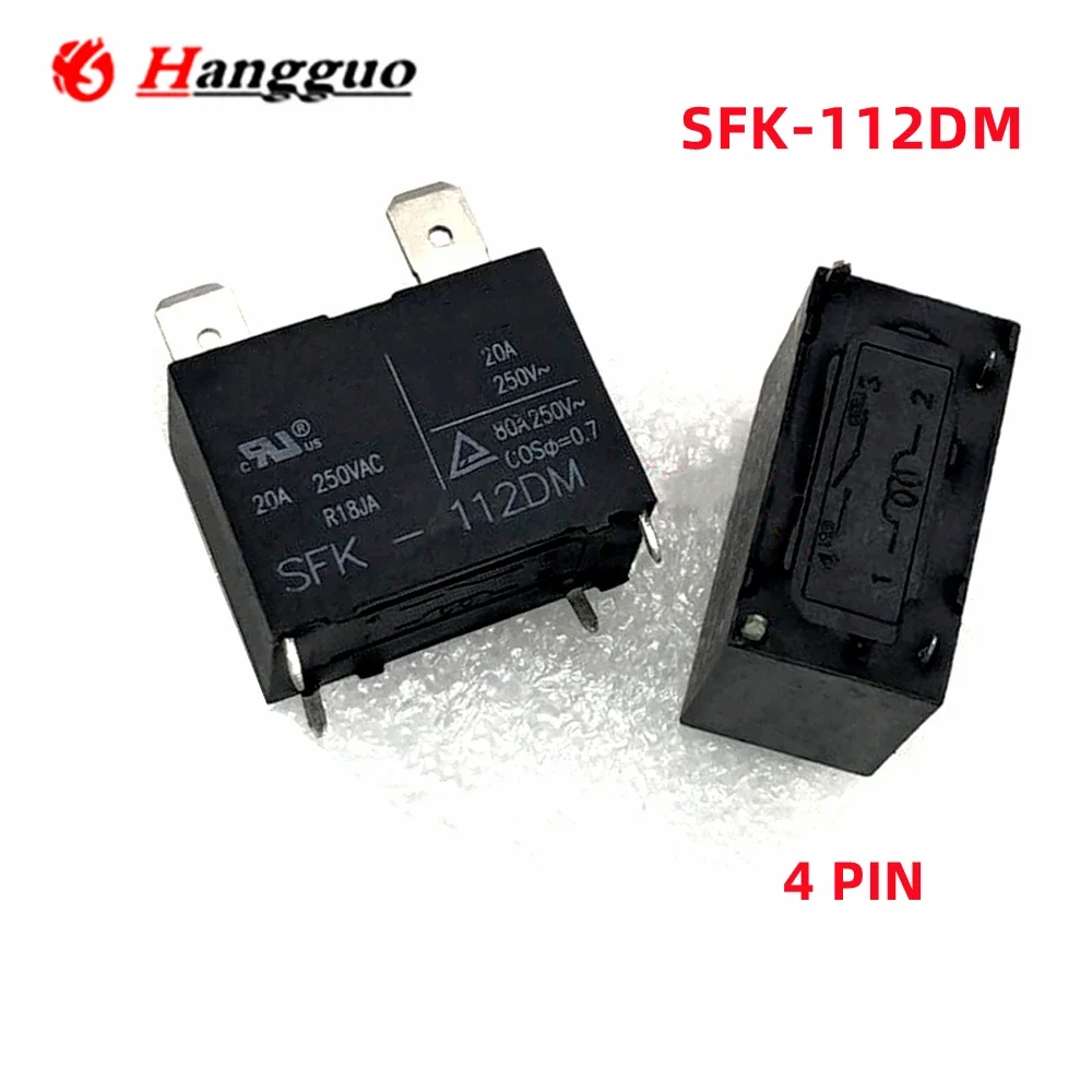10 шт.лот Оригинальное реле SFK-105DM 5VDC, SFK-106DM 6VDC, SFK-112DM 12VDC, SFK-124DM 24VDC, 4 контакта, 20А (art.: 3920d4ed6a2ea) - 3920d4ed6a2ea