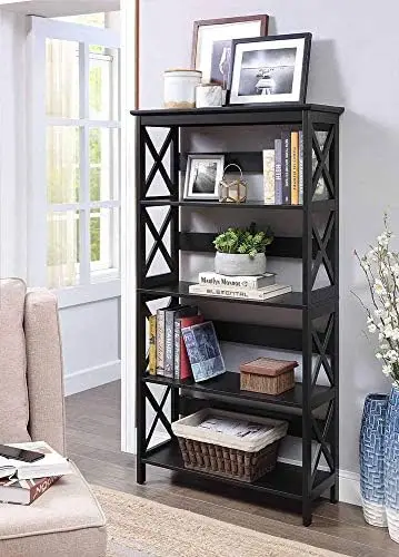 

5 Tier Bookcase, Gray