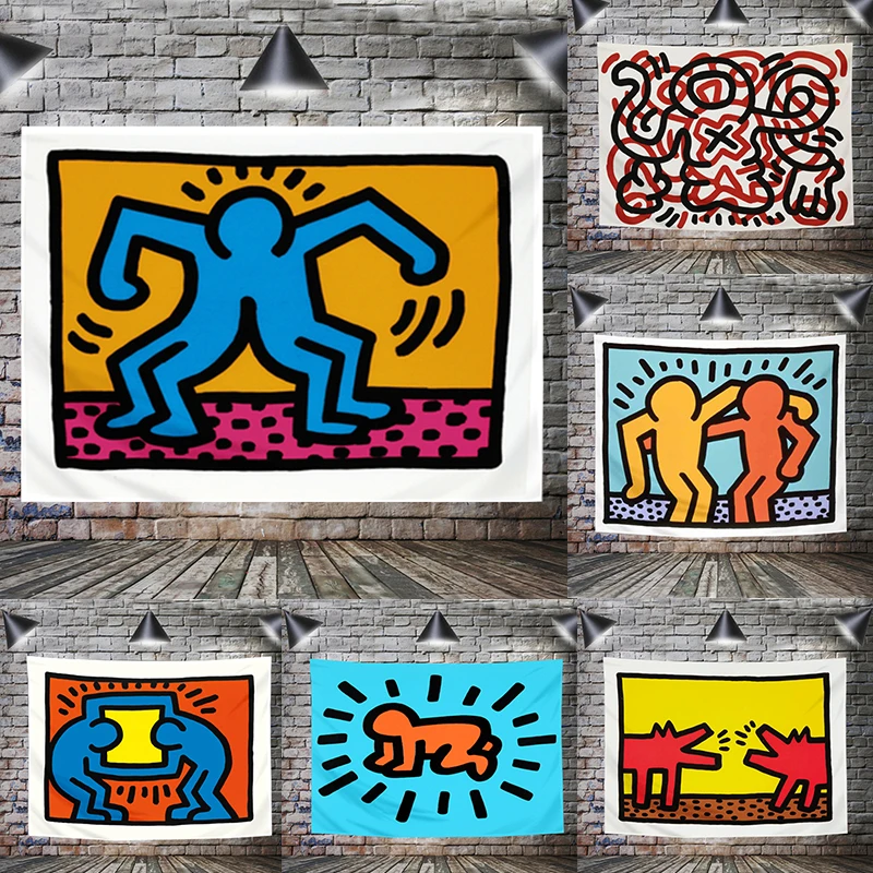 Простой рисунок современный абстрактный флаг из полиэстера 3*5 футов 96*144 см