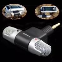 1pc mini 3 5mm jack microphone stereo mic for recording mobile phone studio interview microphone