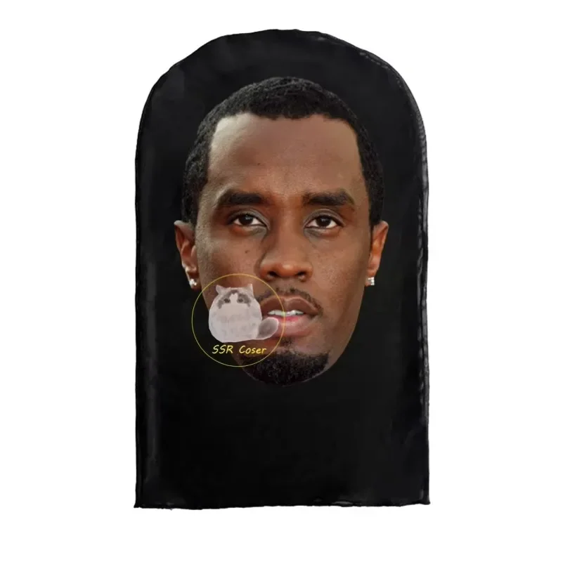 New 3D Printed Kanye Mask Elastic Billie Full Face Men Women Cosplay Headwear Hip Hop Fashion Balaclava Hood Hat Headgear