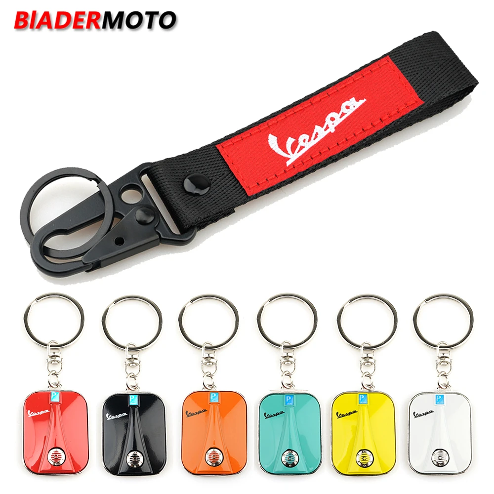 

Брелок для ключей для Piaggio Vespa Primavera 150 SPRINT 150 GTS 300 ie мотоциклетный хромированный брелок из цинкового сплава брелок Vespa все модели