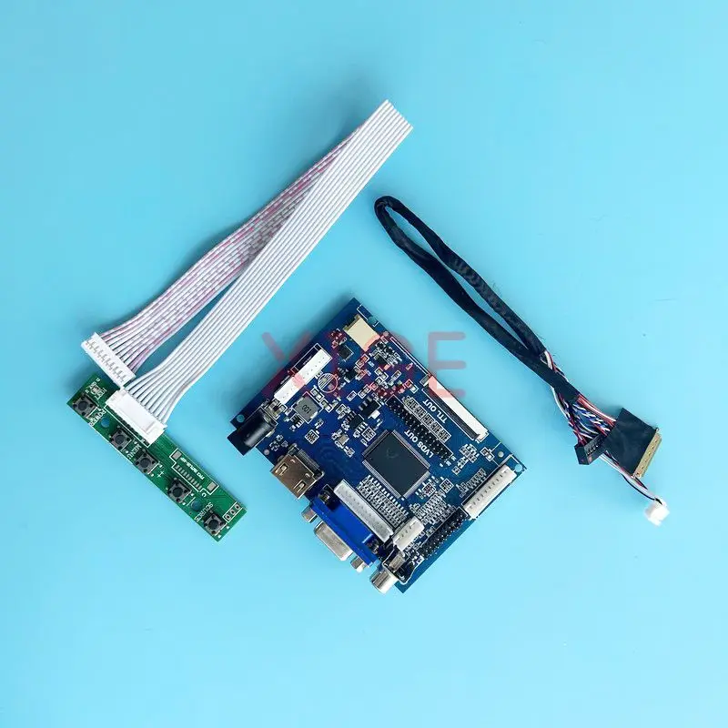 

Fit CLAA101NB01 N101L6 N101LGE Controller Driver Board DIY Kit 10.1" 2AV VGA 1024*600 40-Pin LVDS Laptop Monitor HDMI-Compatible