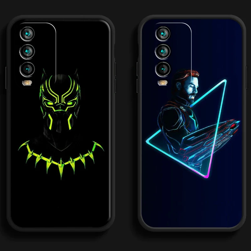 

Marvel Comics LOGO Phone Cases For Xiaomi Redmi 7 7A 9 9A 9T 8A 8 2021 7 8 Pro Note 8 9 Note 9T Carcasa Soft TPU Back Cover