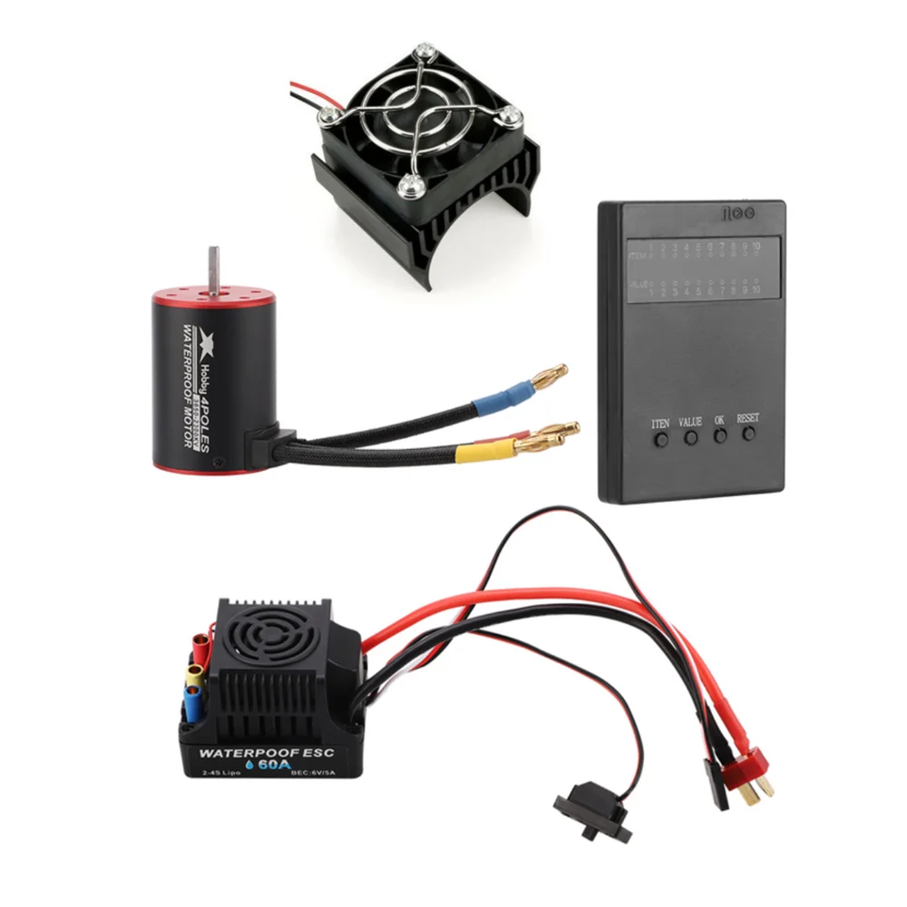 D Heat Sink For 1:10 1:8 Rc Car Boat Part