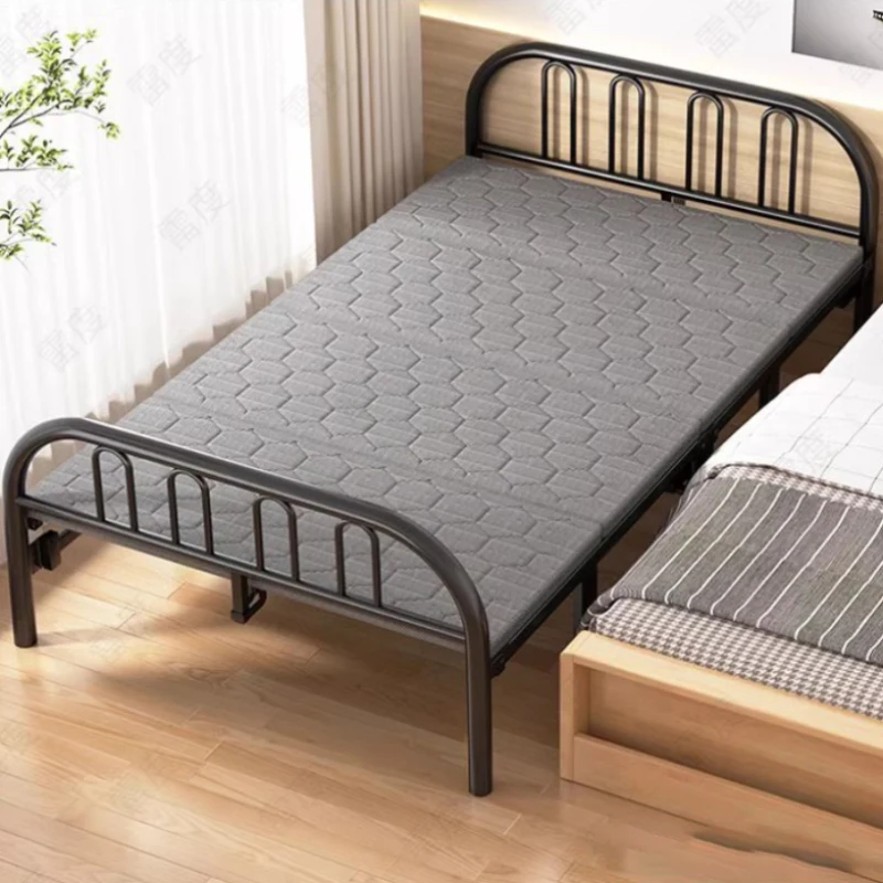 

Single Safe Adjustable Beds Free Shipping Nordic Luxury Metalcama Toddler Beds Massage Minimalist Plegable Theater Furniture