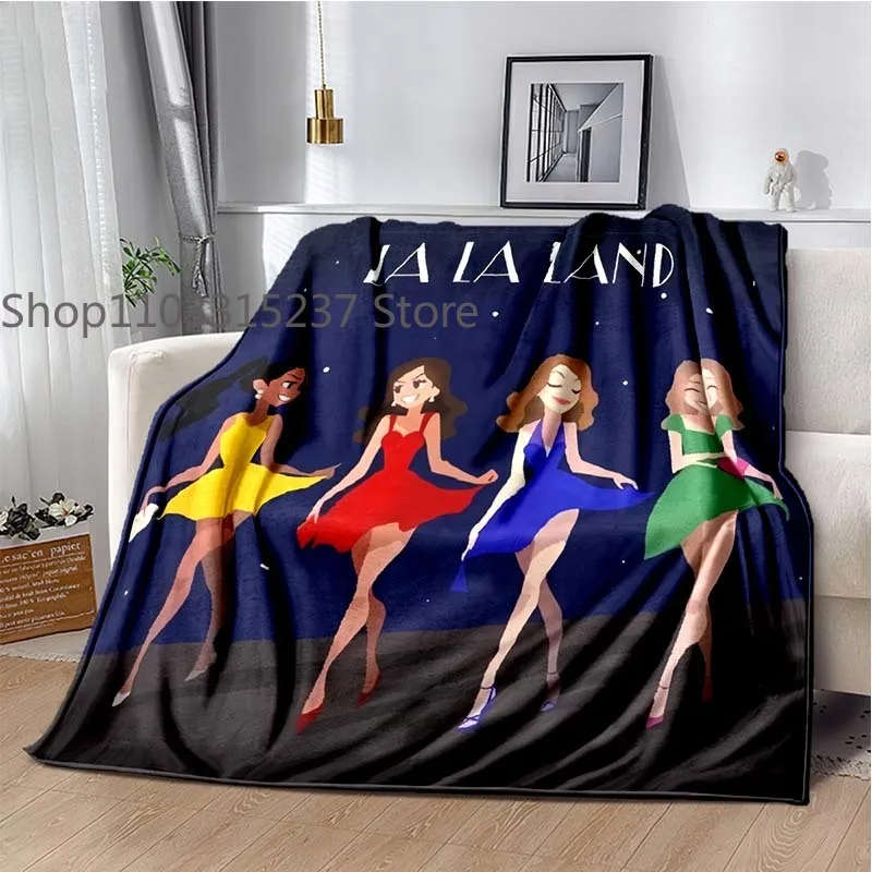 Одеяло с логотипом La-Land одеяло для спальни гостиной дивана кровати офиса подарок