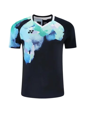 YONEX Бадминтонная рубашка для взрослых из полиэстера и спандекса