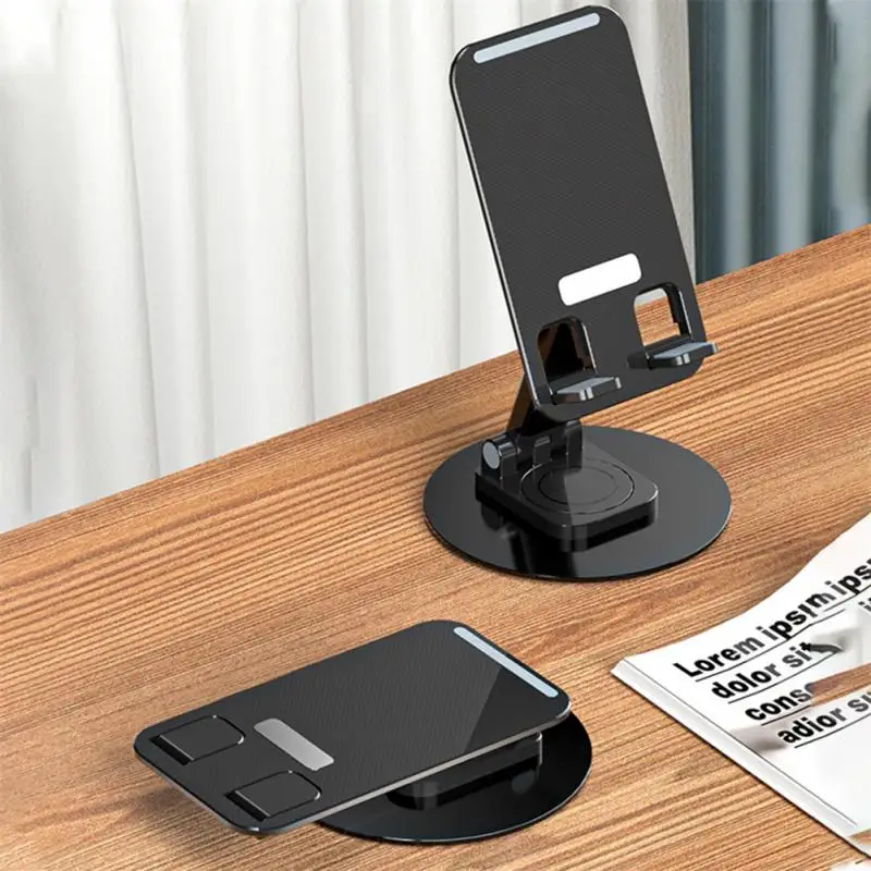 

Rotating Folding Bracket Adjustable Tablet Support Thickened Phone Accessories Desktop Phone Stand Portable Smartphone Mount