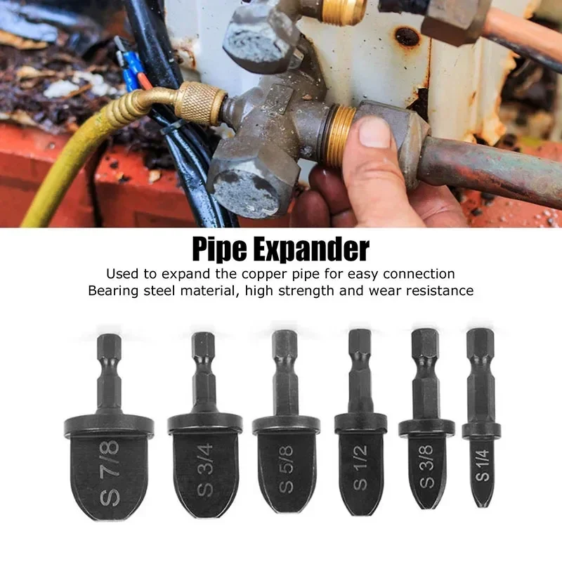 Набор Ручных Инструментов YIFOR Для Ремонта Кондиционера Koperen Buis Expander Met 7/8 3/4 5/8 1/2 3/8