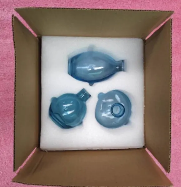 

Стеклянные вазы для цветов, набор из 3 штук