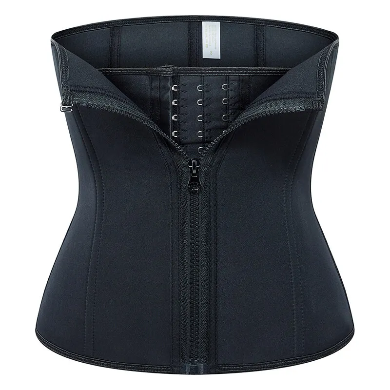 

Sauna Sweat Belt Weight Loss Neoprene Waist Trainer Body Shaper Corset Slimming Belly Sheath Women Tummy Trimmer Cincher Sports