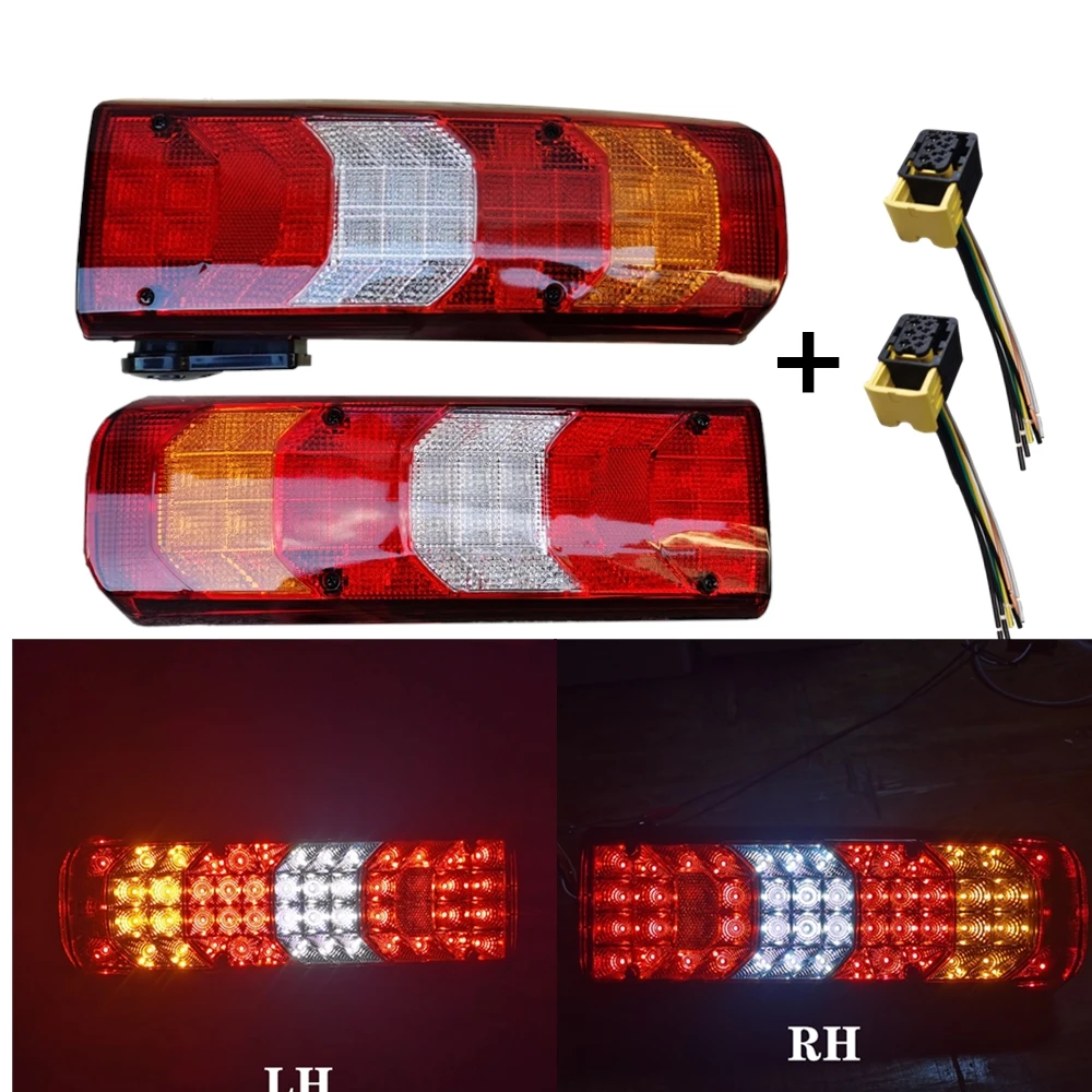 

24V 30W Led tail Lamp lights AROCS ATEGO ECONIC UNIMOG 0035441703 0035440803 for Mercedes-Benz Trucks Actros mp4 MP3 rear lamp