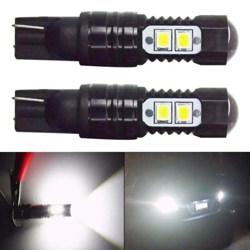 

2x T10 T15 Car LED Headlight Bulbs 50W 921 912 6000K White Backup Reverse Lights Bulb Automobiles Accessories