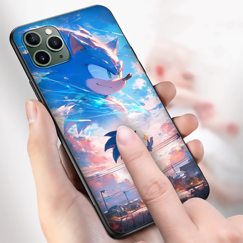 Мягкий силиконовый чехол X5 Blue Sonics для Redmi Xiaomi Note 9 9T 9S 10 10S 11 11S 4G 5G Pro Max Caver (art.: 3920cbd1bb640) - 3920cbd1bb640