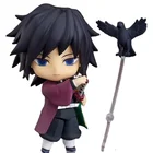 Аниме kawaii nendoroid, экшн-Фигурка 10 см, рассекающий демонов, камадо, томиока, гиюу, коллекционные игрушки, коллекционные модели, подарки