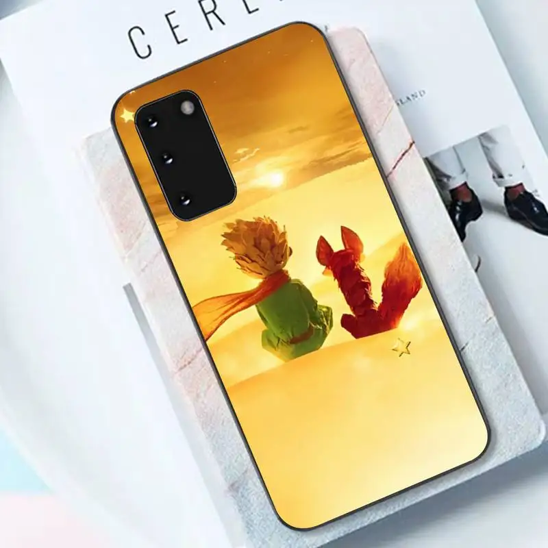 Little Prince fox Phone Case for Samsung S10 21 20 9 8 plus lite S20 UlTRA 7edge