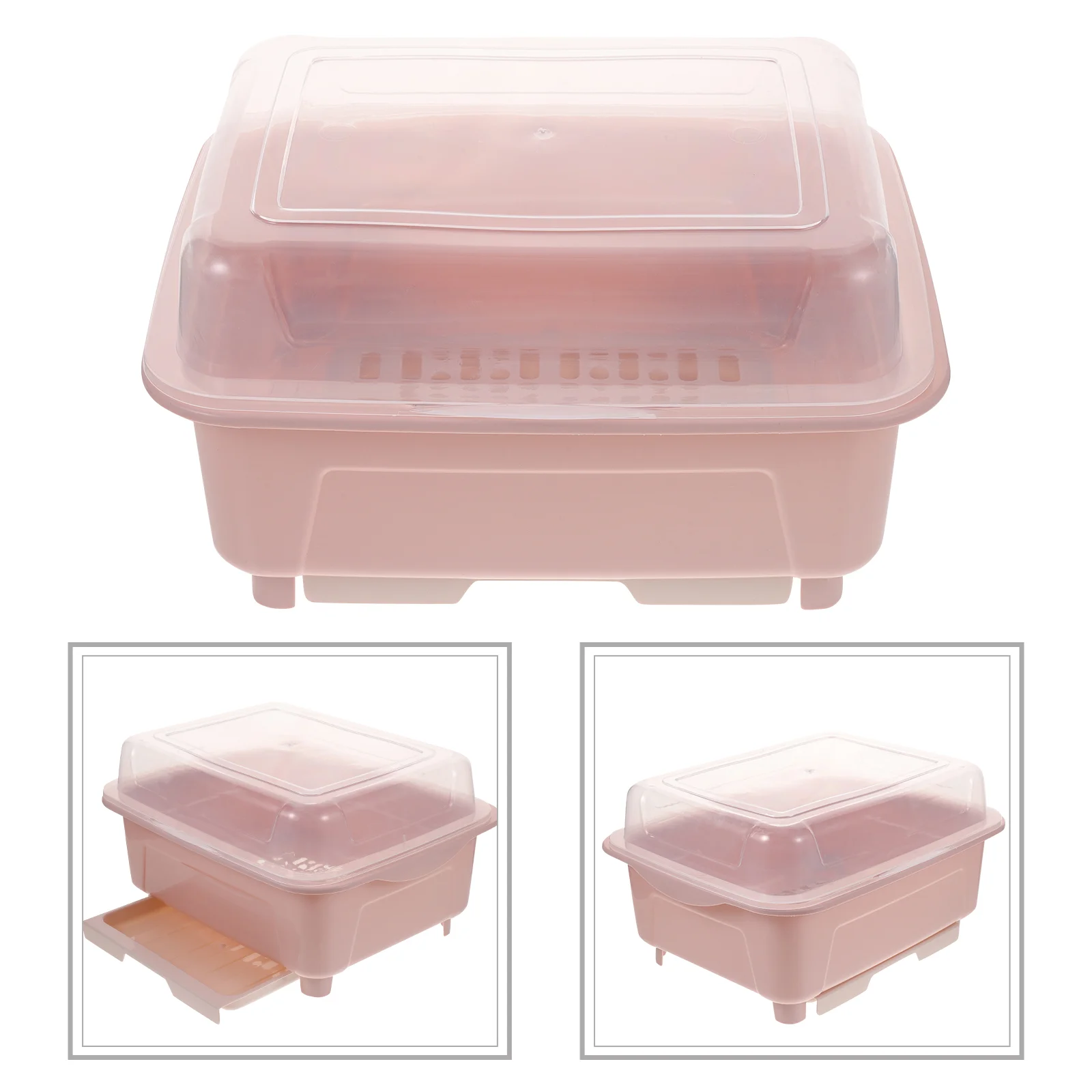 

Cutlery Storage Box Plate Storage Box Kitchen Drainer Rack Household Countertop Utensil Holder Pp Kitchen Dish Organizer