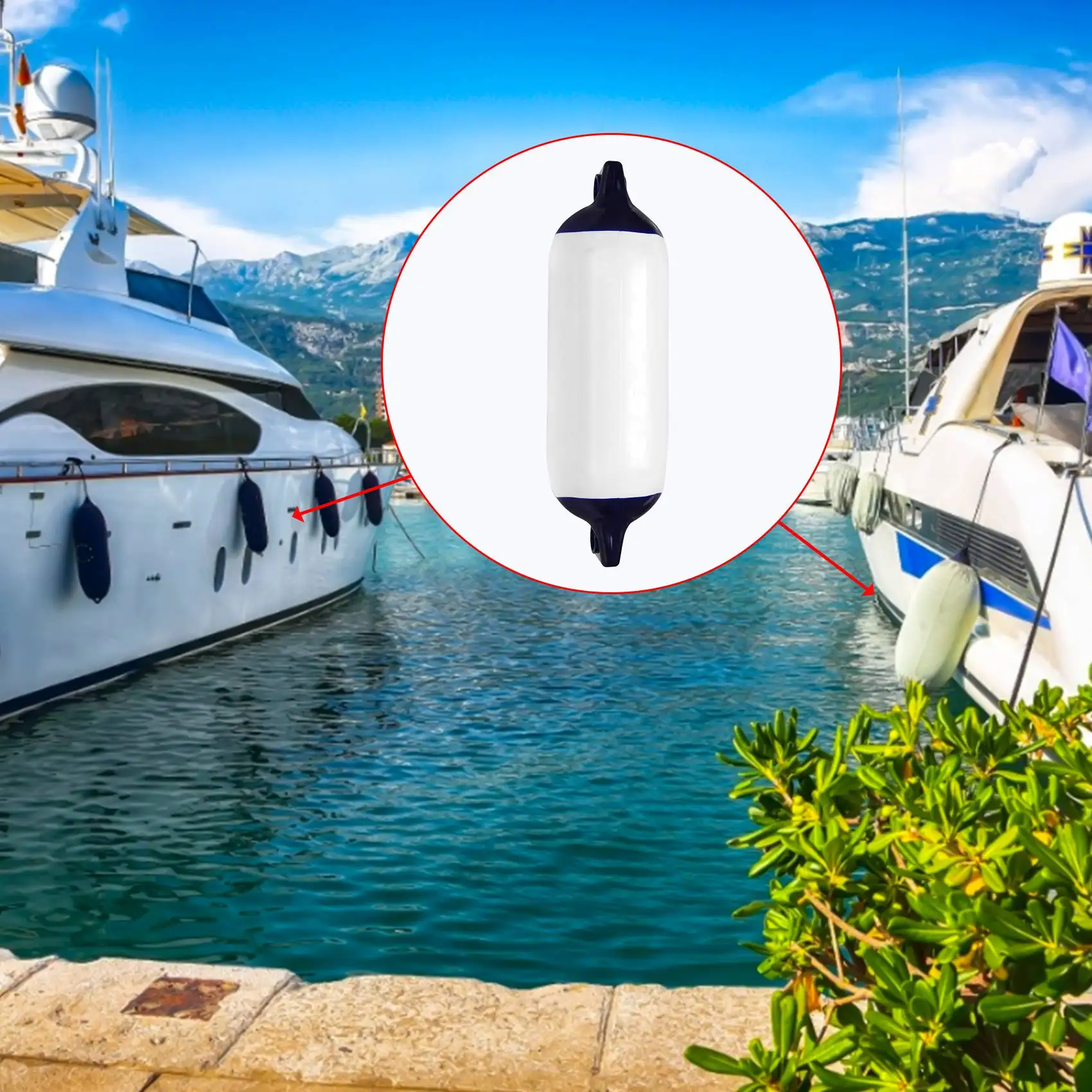 3 шт. надувные крылья для лодок ПВХ анкерные бамперы Парусников и т. Д. (4 5x16 дюймов)