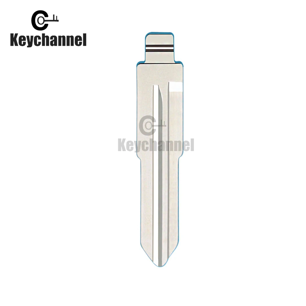 10 шт. металлический пустой необработанный флип-лезвие #62 KD дистанционный ключ для