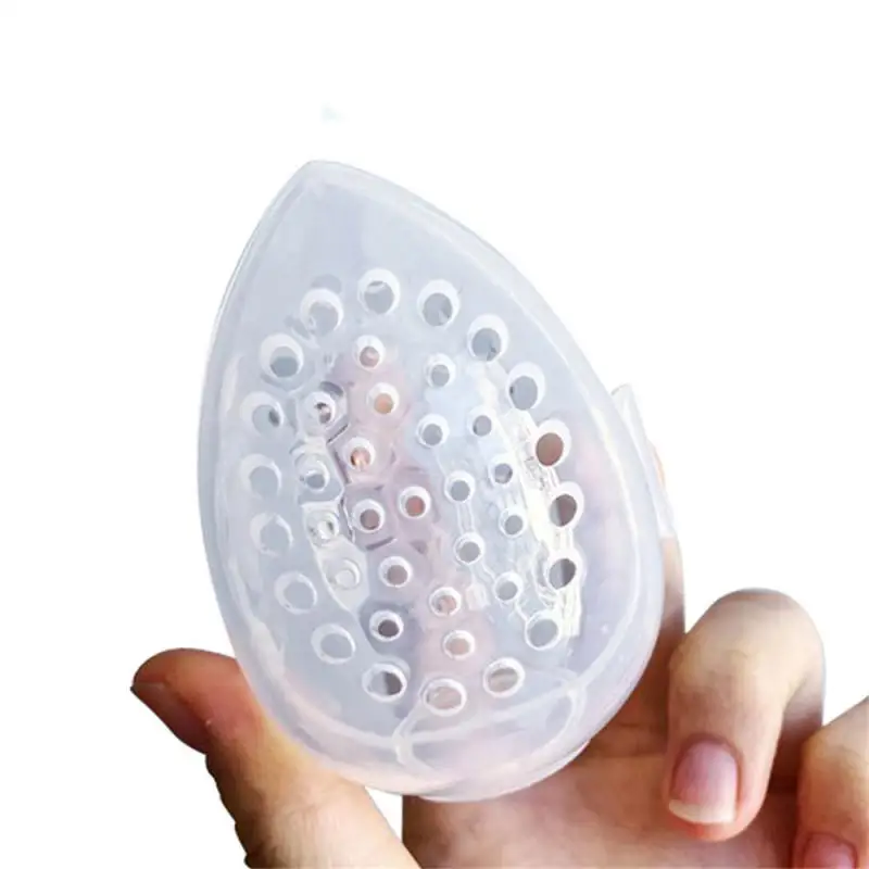 

Makeup Egg Beauty Makeup Egg Powder Puff Storage Basket Transparent Egg Shell Powder Puff Shell Portable Travel Storage Shell