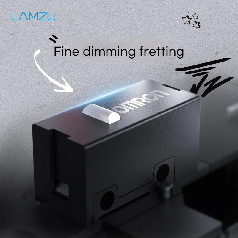 Беспроводная мышь LAMZU MAYA с граффити PAW3950 Двухрежимная легкая игровая