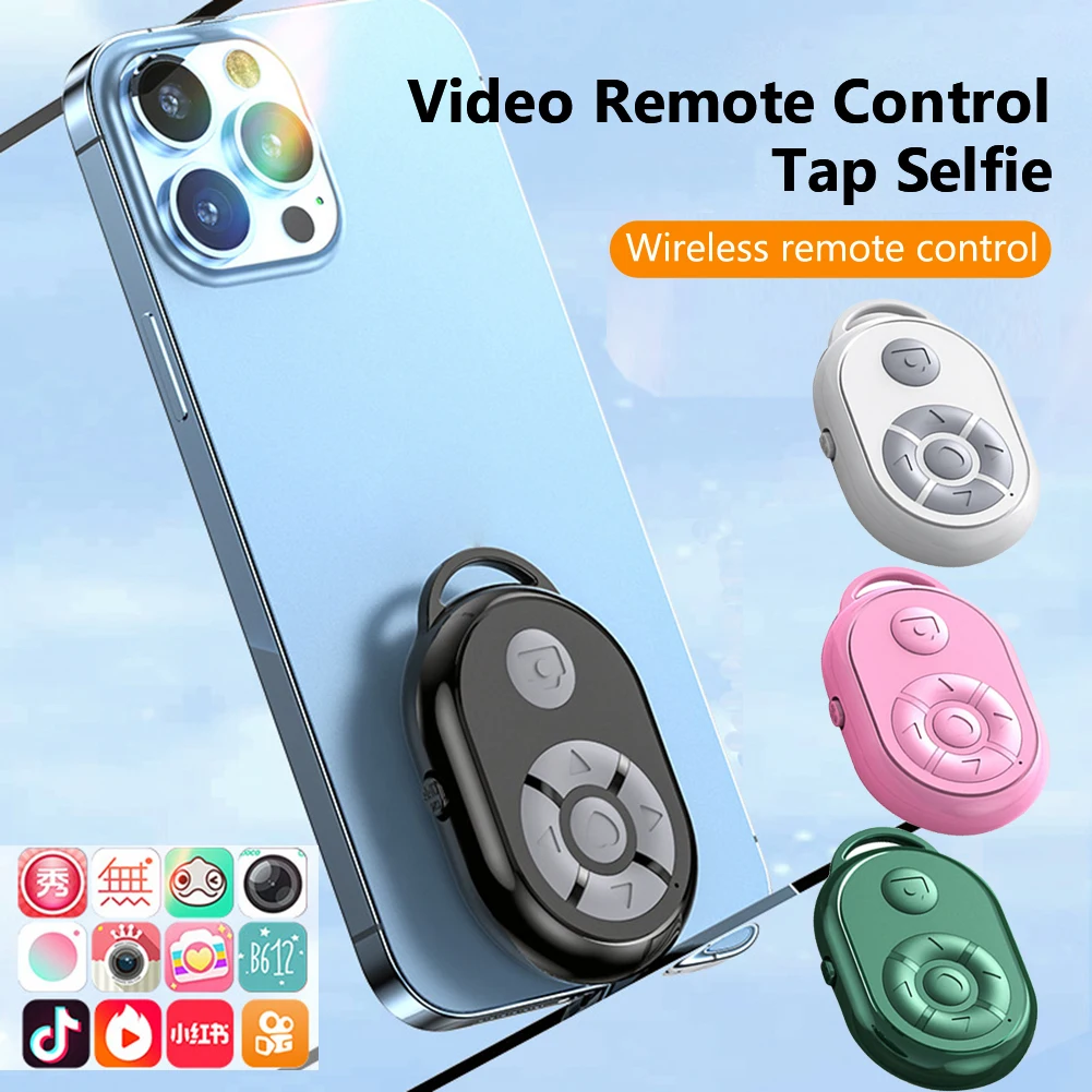 

Спуск затвора камеры селфи-палка телефон управление поворотом видео электронные книги Bluetooth 5,0 дистанционное управление для tik tok