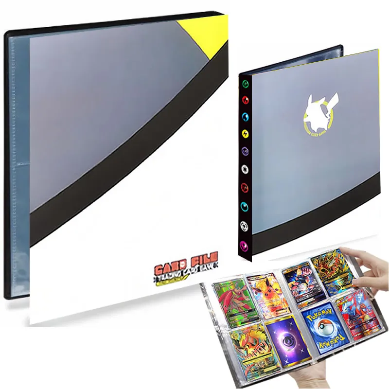 

240pcs TAKARA TOMY Pokemon Album Card Book Playing Game Card Collector Map Holder Notebook Binder Folder Loaded List Toys