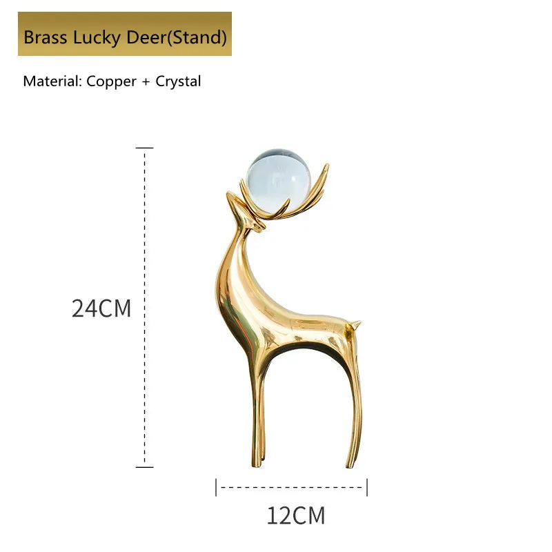 A045 украшения в виде оленя из чистой меди шкафчик для телевизора винный шкаф