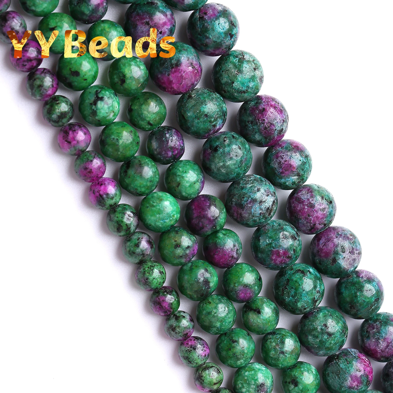 

Натуральные круглые бусины эпидота для изготовления ювелирных изделий, энергетические бусины, браслеты «сделай сам», аксессуары для ожере...