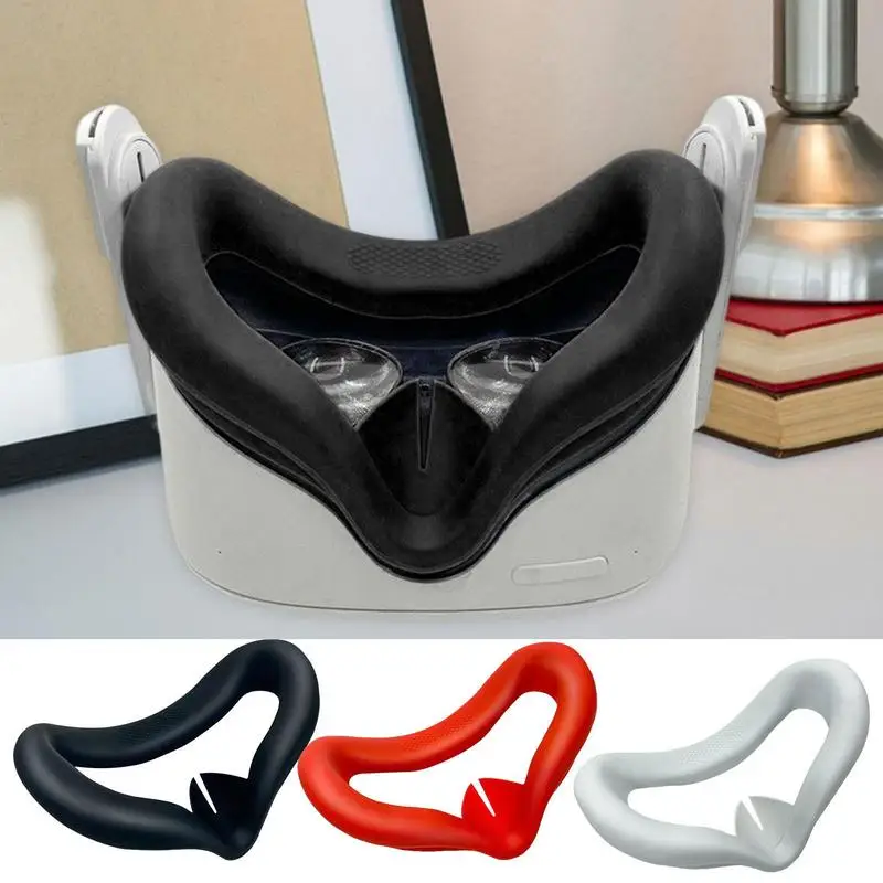 

Очки виртуальной реальности, Силиконовая накладка для глаз, сменная накладка на лицо виртуальной реальности, Пылезащитная маска от пота, ак...