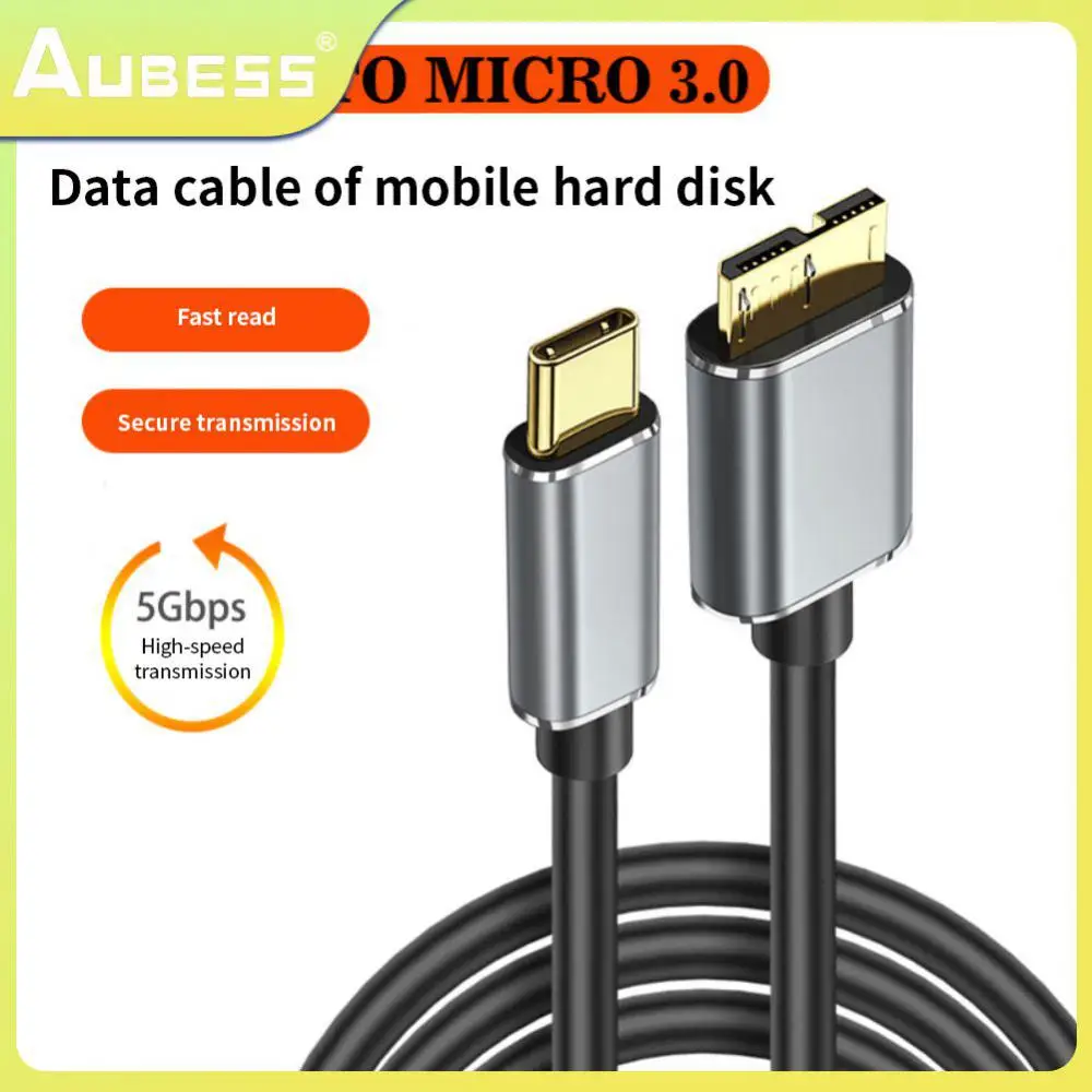 

Top Sale Usb C To Micro B Cable Camera Disk Cord For Smart Phone Usb 3.0 For Hard Drive Usb 3.0 Type C Hard Disk Data Cable