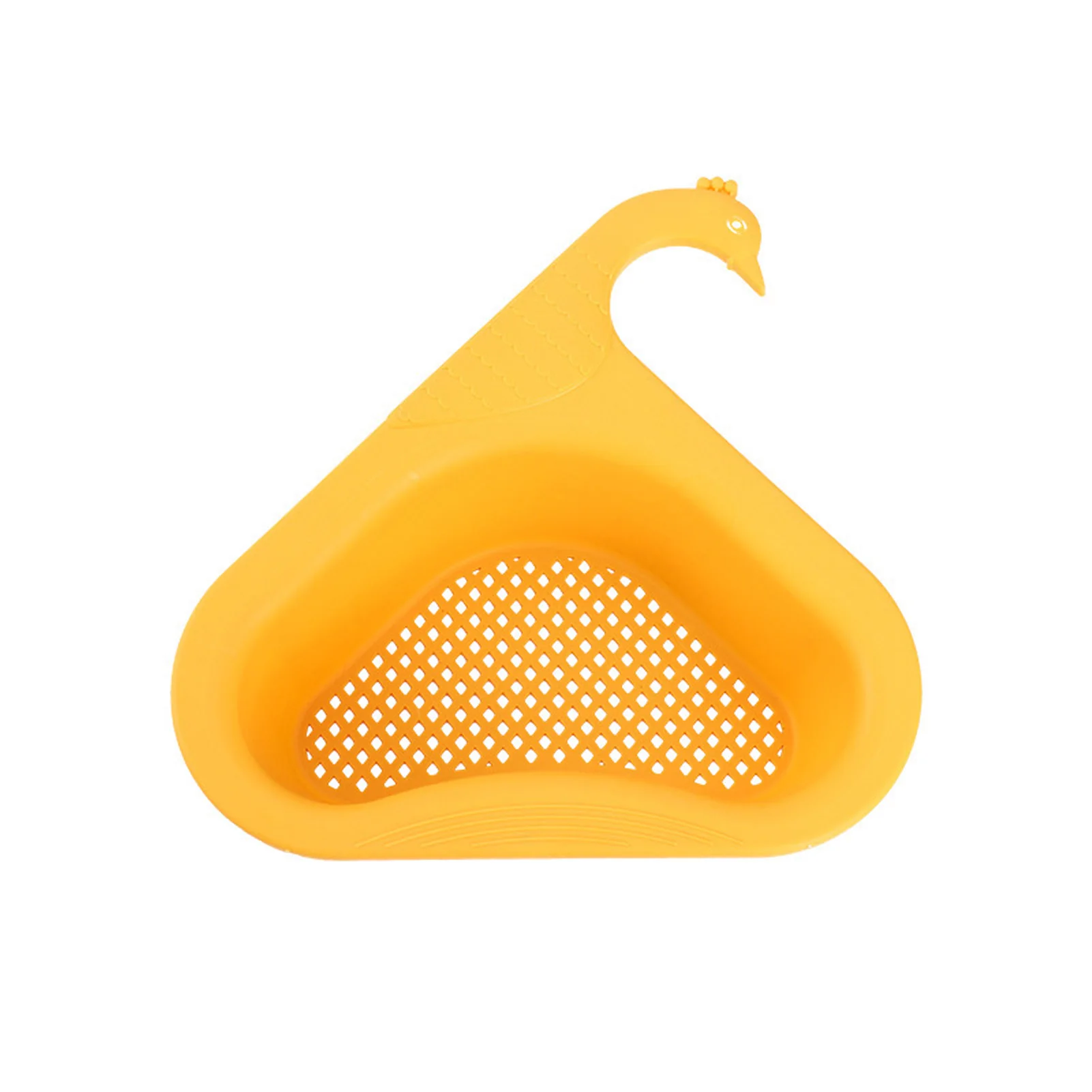 

Storage Tool Food Catcher Wash Fruit Home Shelf Multifunctional Hanging Net Sink Drain Basket Gadgets Triangle Shape For Kitchen