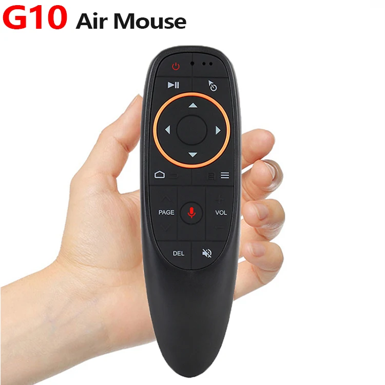 

100pcs G10 G10S With Gyroscope Gyro Air Mouse Google Voice Control IR Learning Remote Control