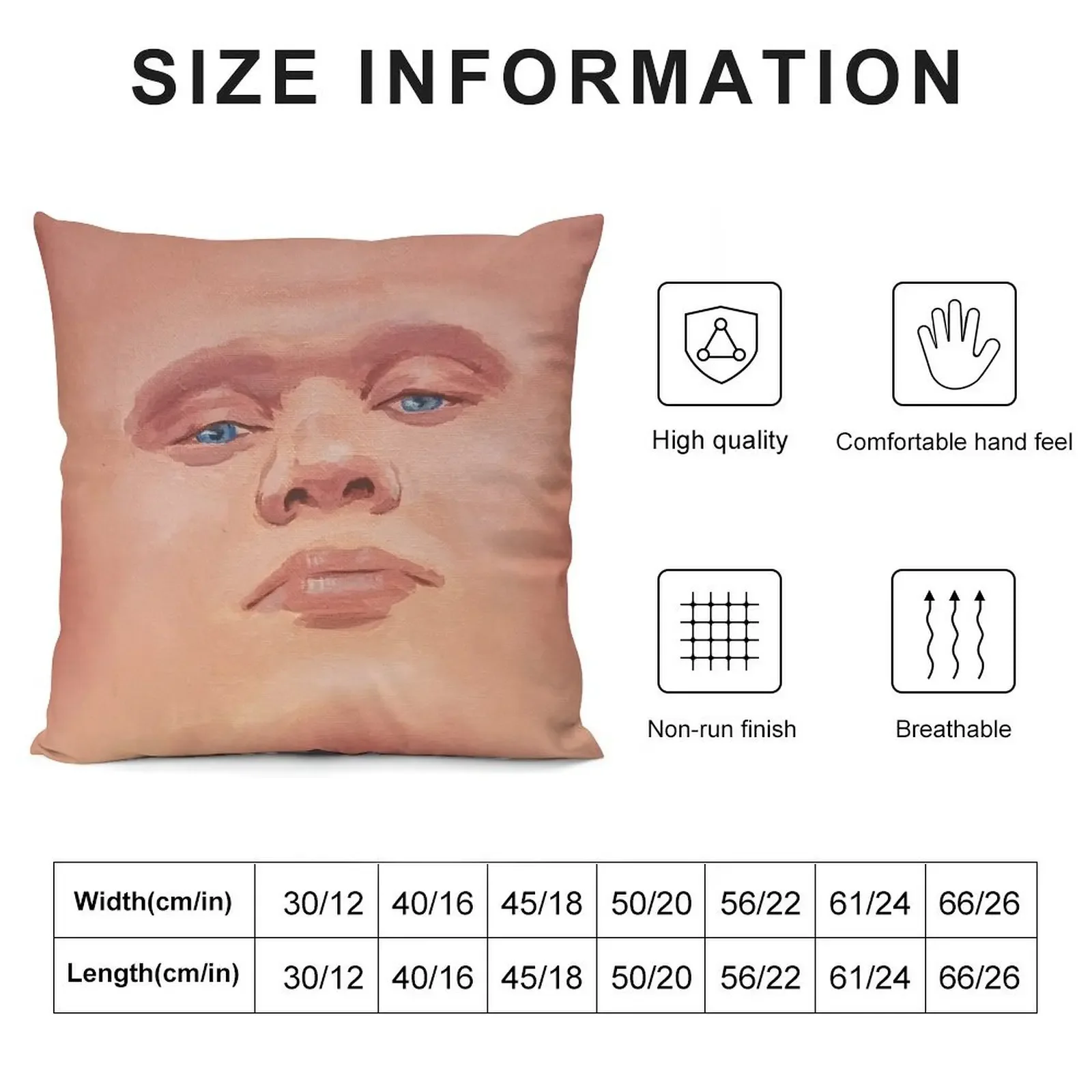 Smug Erling Haaland лицо декоративная подушка подушки домашний декор декоративные для